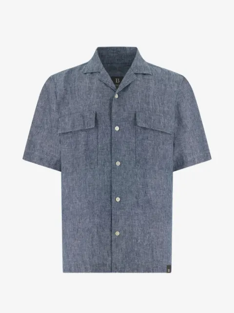 Boggi Milano camp collar shirt