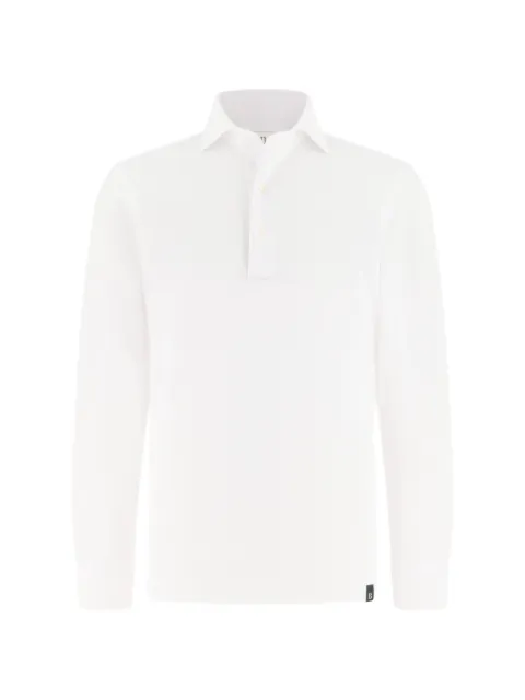 Boggi Milano polo à boutonnière en jersey