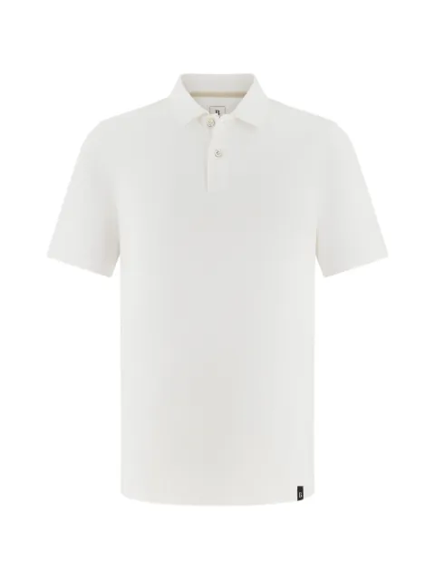 Boggi Milano appliqué polo shirt
