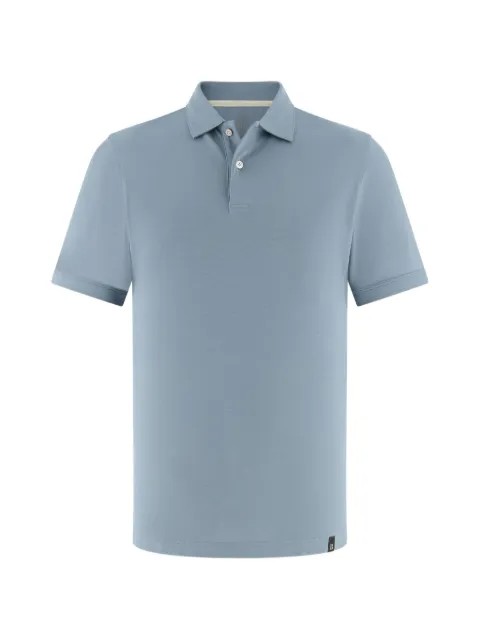 Boggi Milano logo-tag polo shirt