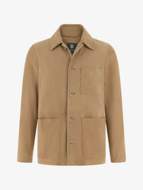 Boggi Milano chamarra con cuello de camisa