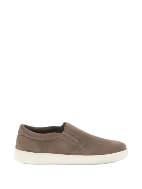 Boggi Milano Heritage suede slip-on sneakers