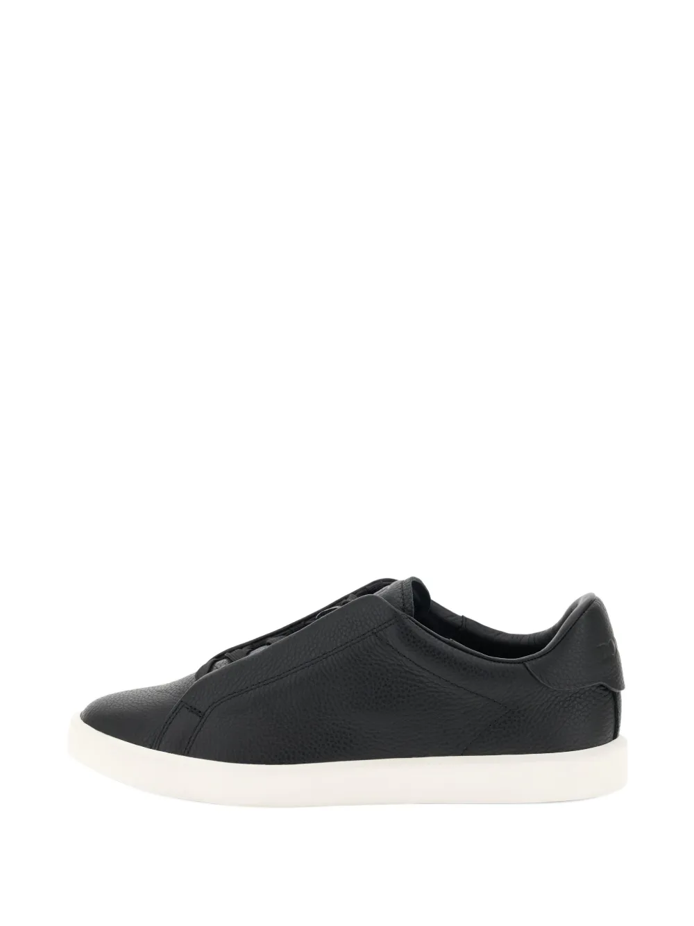 Boggi Milano Essence leren sneakers Zwart