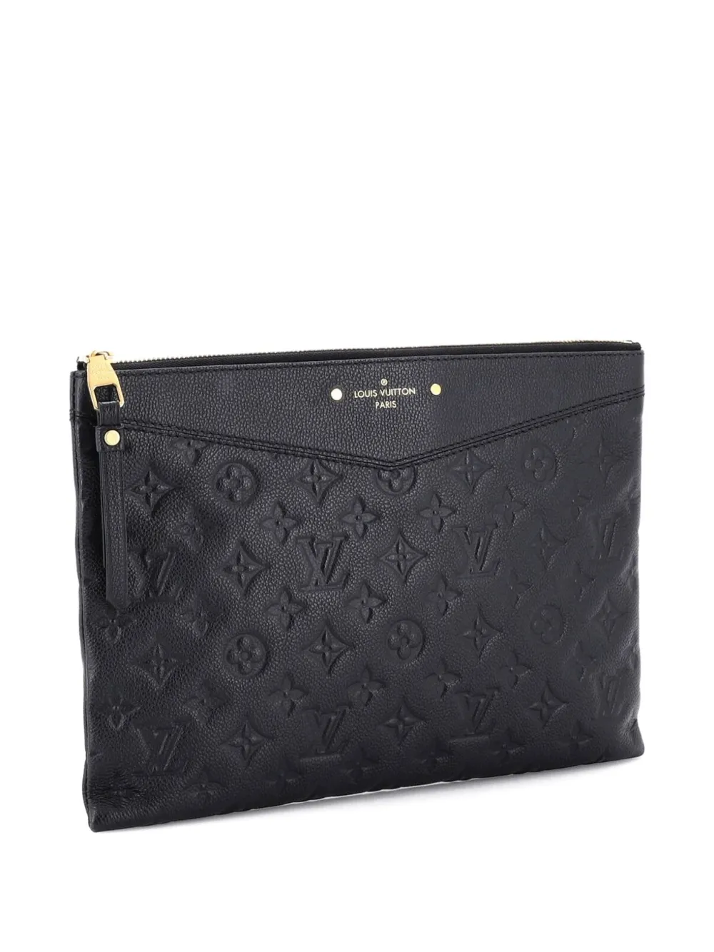 Louis Vuitton Pre-Owned Daily Monogram Empreinte Leather pouch - Nero