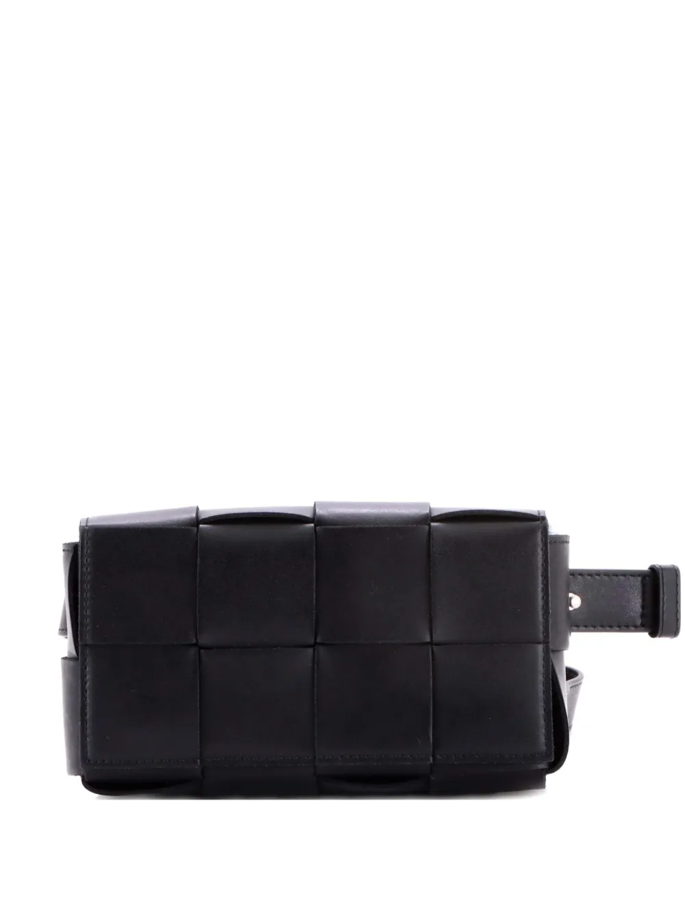 Bottega Veneta Pre-Owned Cassette Maxi Intrecciato Leather belt bag - Nero