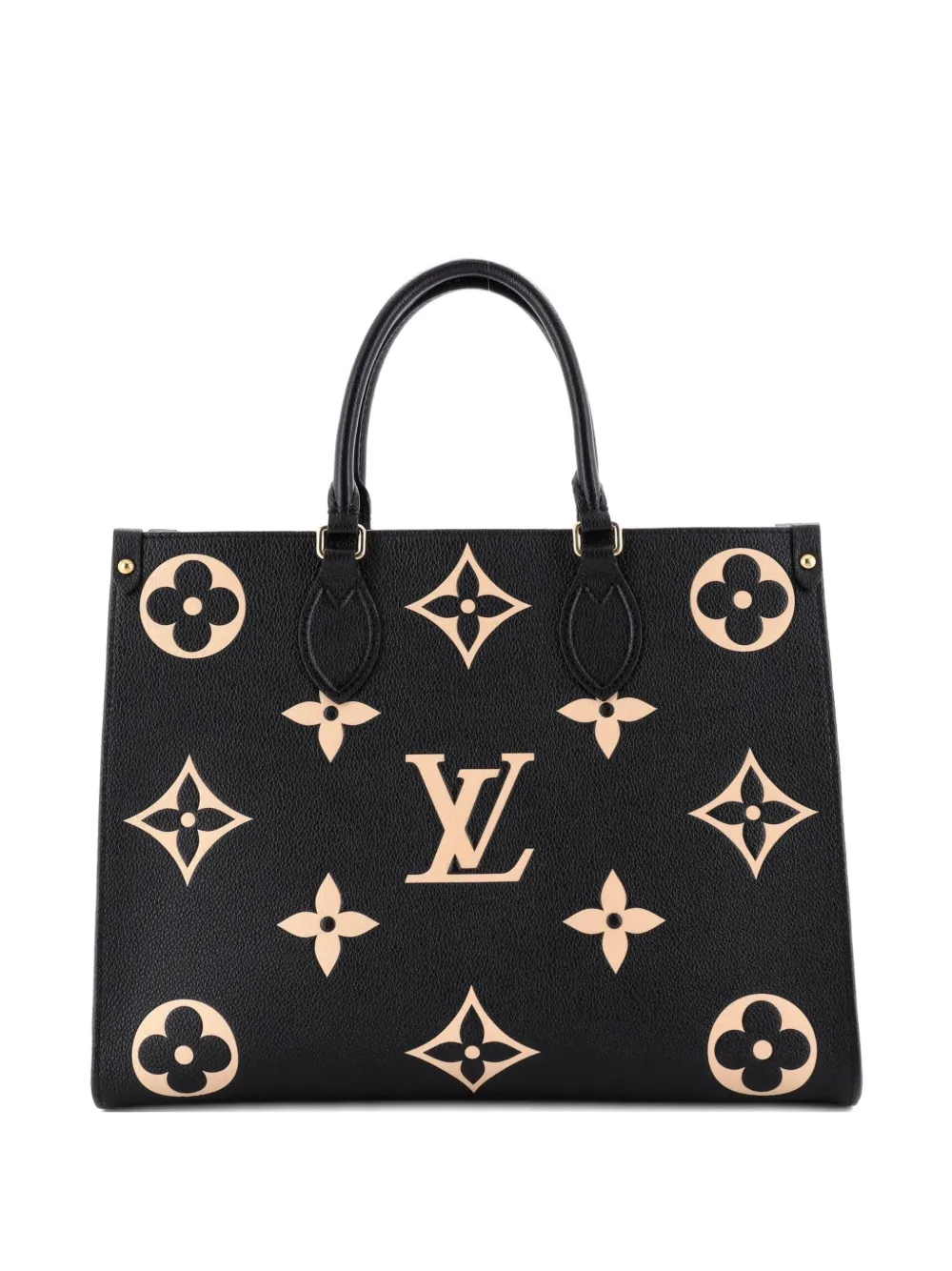 Louis Vuitton Pre-Owned OnTheGo Tote Bicolor Monogram Empreinte Giant MM shoulder bag - Schwarz