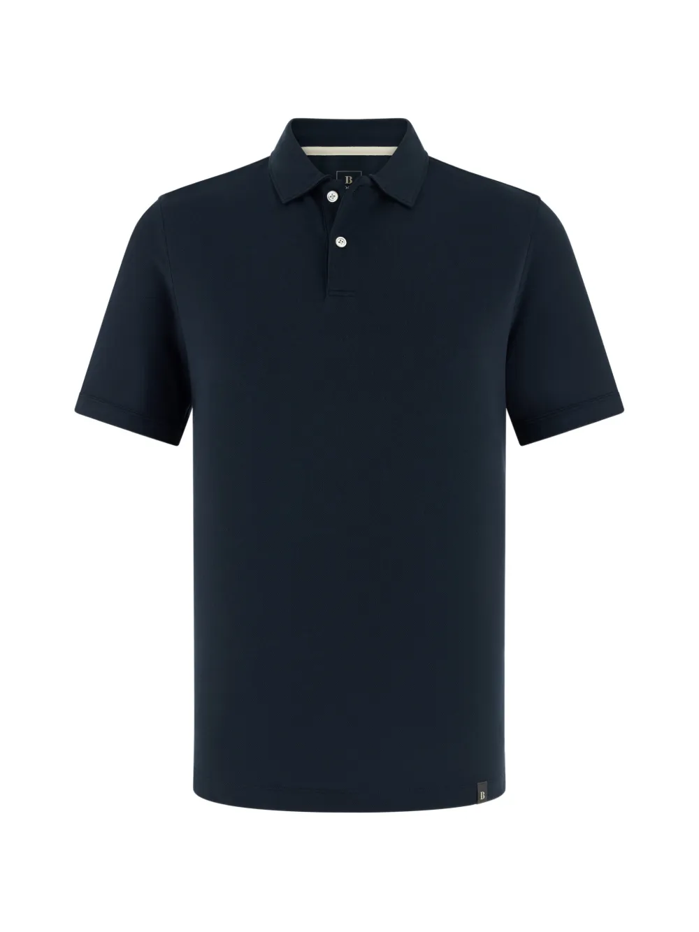 Boggi Milano logo-appliqué polo shirt - Blu