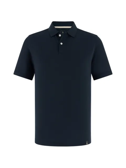 Boggi Milano logo-appliqué polo shirt