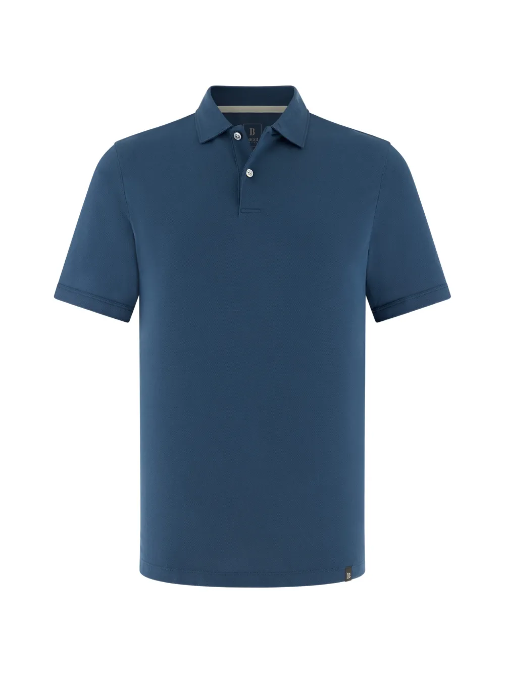 Boggi Milano buttoned polo shirt - Blu