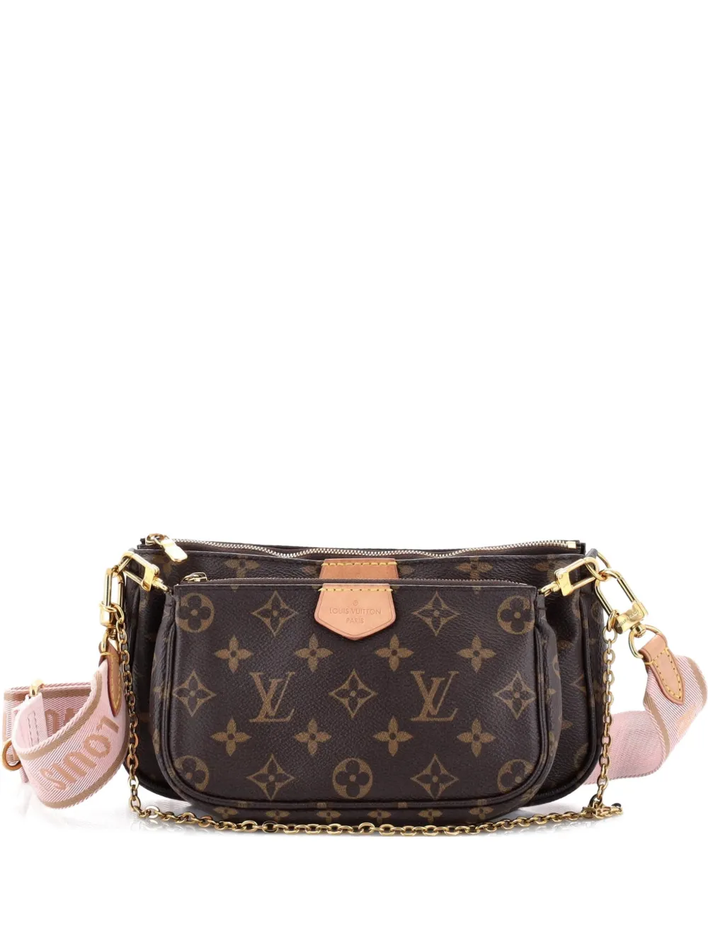 Louis Vuitton Pre-Owned Multi Pochette Accessoires Monogram Canvas crossbody bag - Marrone