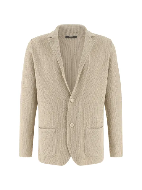 Boggi Milano blazer con bolsillo de parche