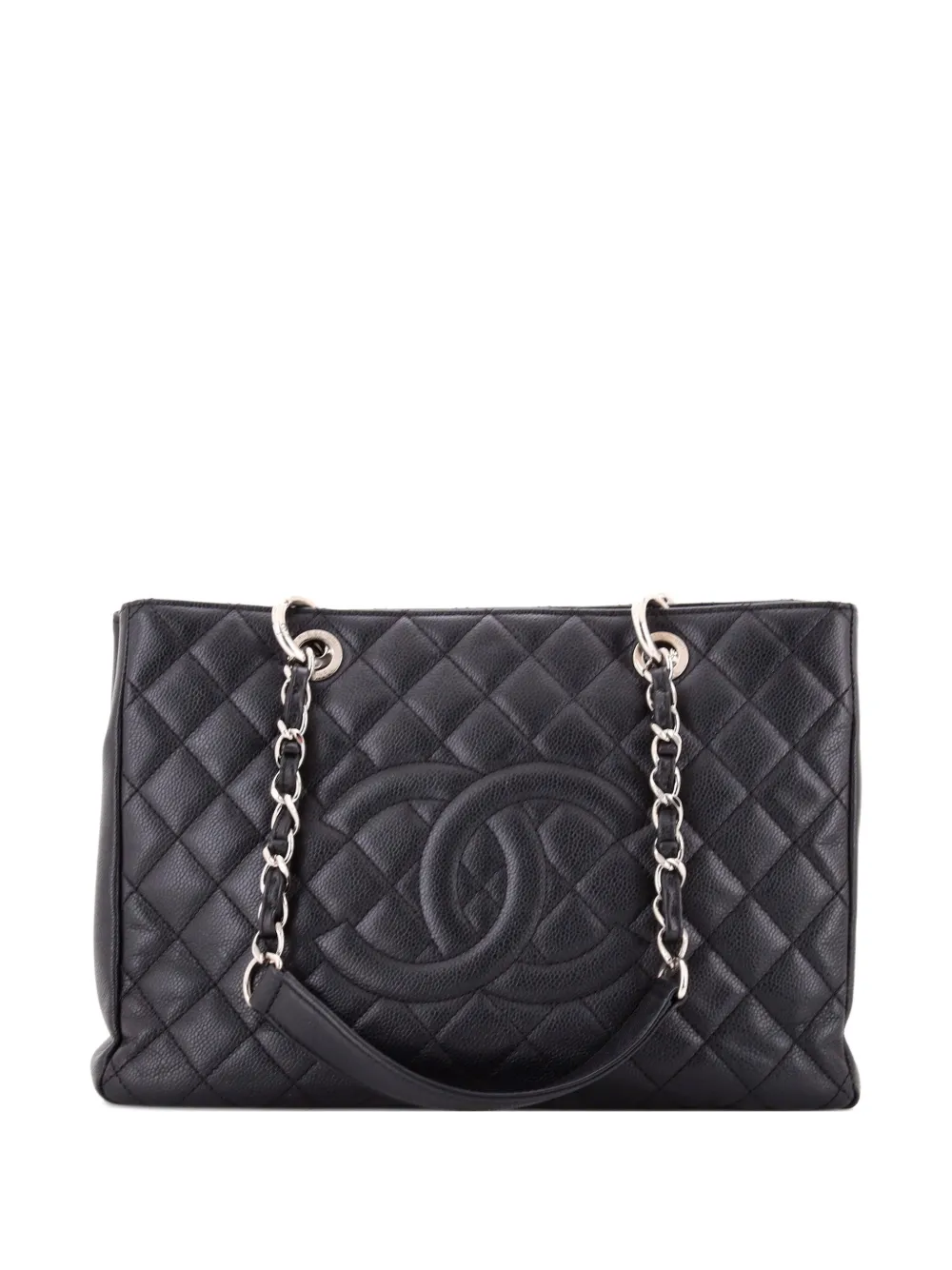 CHANEL Pre-Owned Grand Shopping Quilted Caviar tote bag - Nero