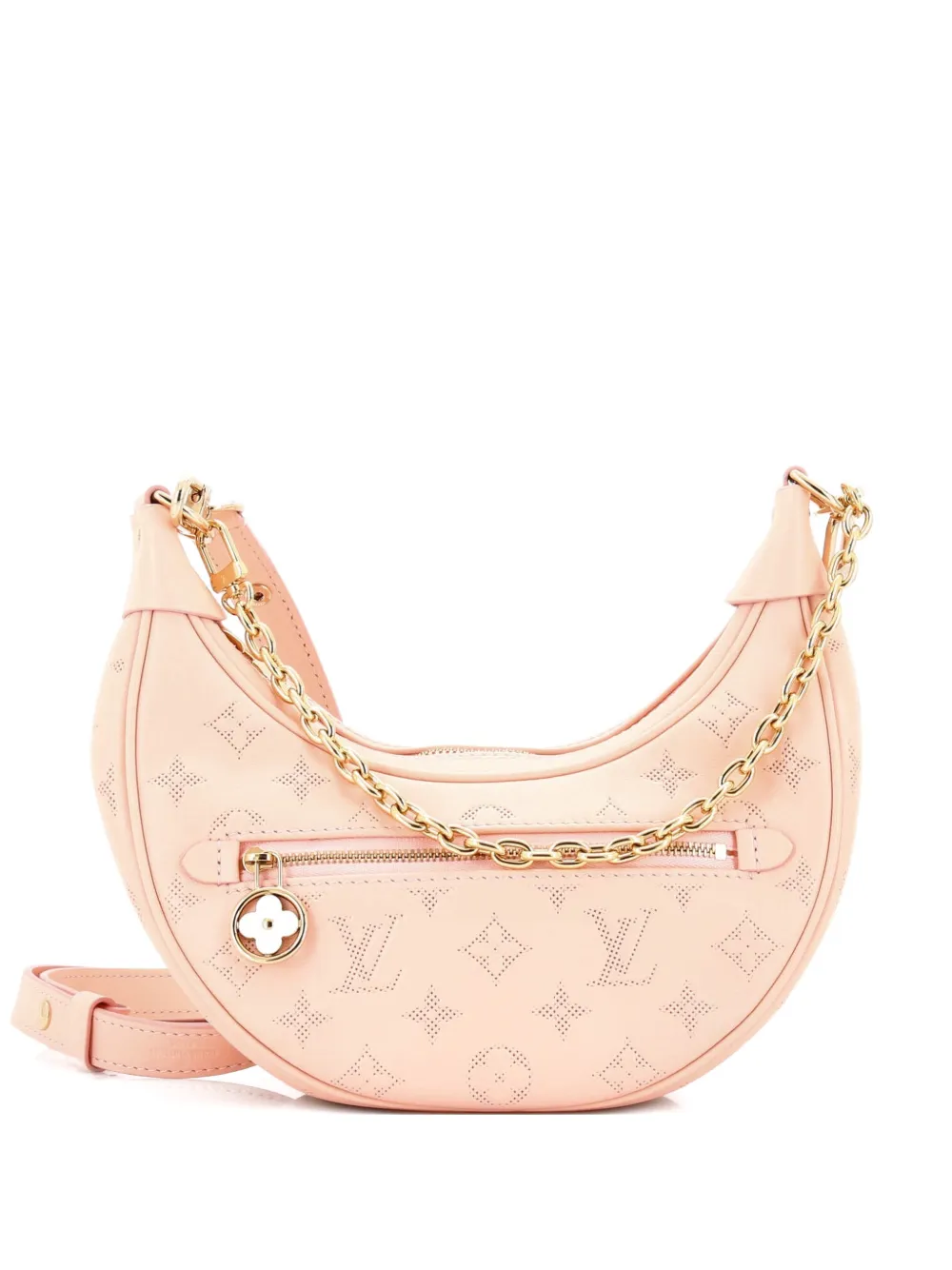 Louis Vuitton Pre-Owned Loop Handbag Perforated Monogram Calfskin shoulder bag - Pink