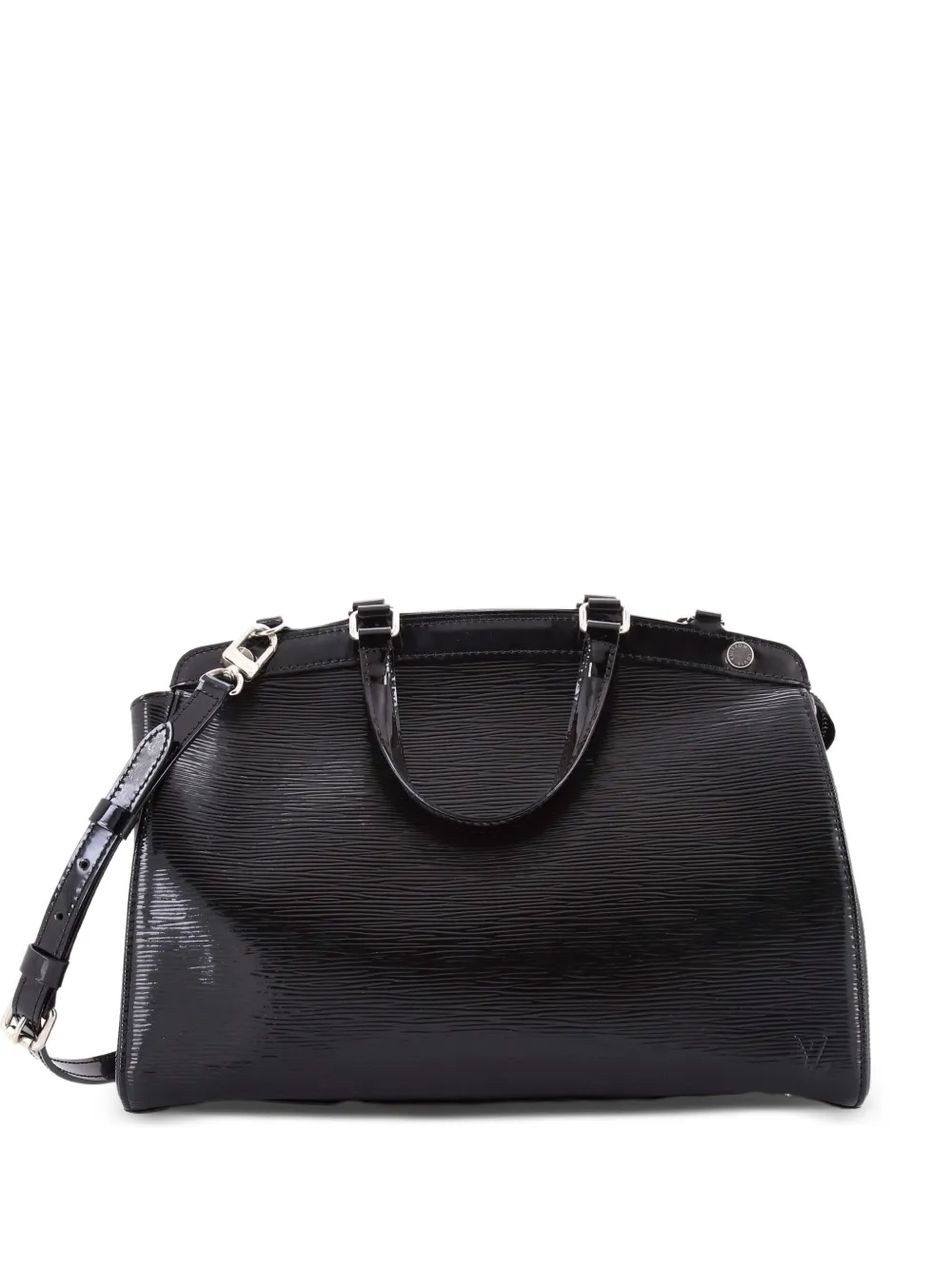 Louis Vuitton Pre-Owned Brea Handbag Monogram Vernis MM satchel - Nero