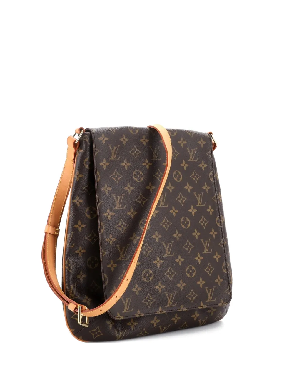 Louis Vuitton Pre-Owned Musette Salsa Handbag Monogram Canvas GM crossbody bag - Marrone
