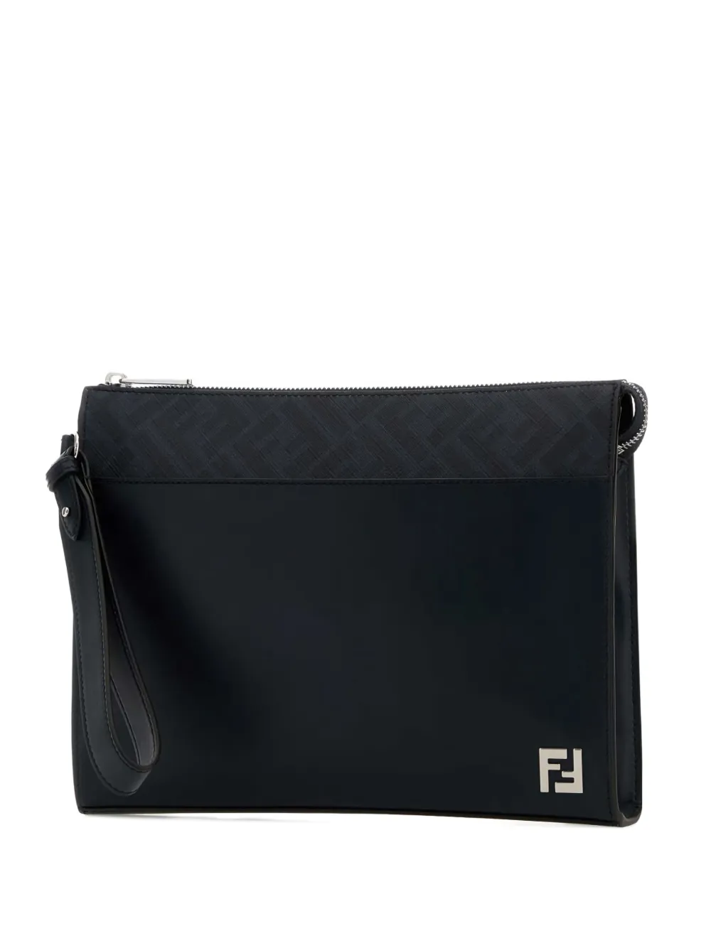 FENDI FF Squared clutch Zwart