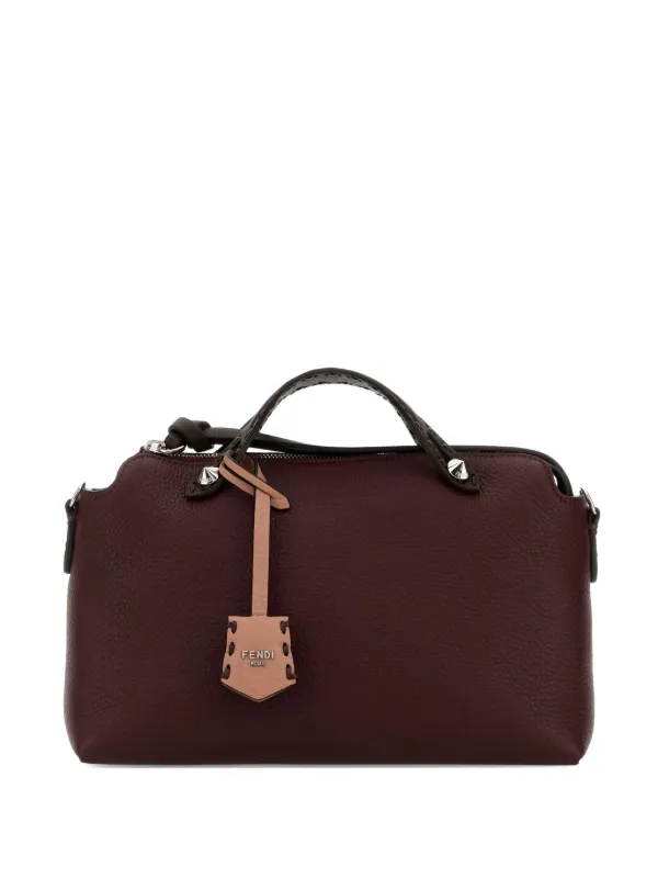 Fendi Medium By the Way Selleria Tote Bag in Red