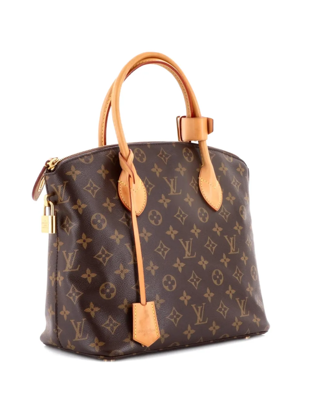 Louis Vuitton Pre-Owned Lockit NM Handbag Monogram Canvas PM satchel - Marrone