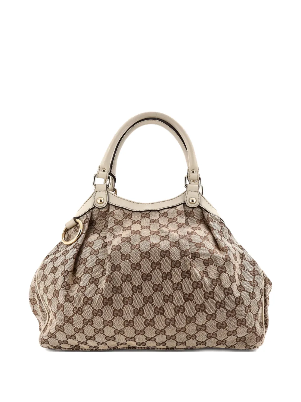 Gucci Pre-Owned Sukey GG Canvas with Leather Medium tote bag - Marrone