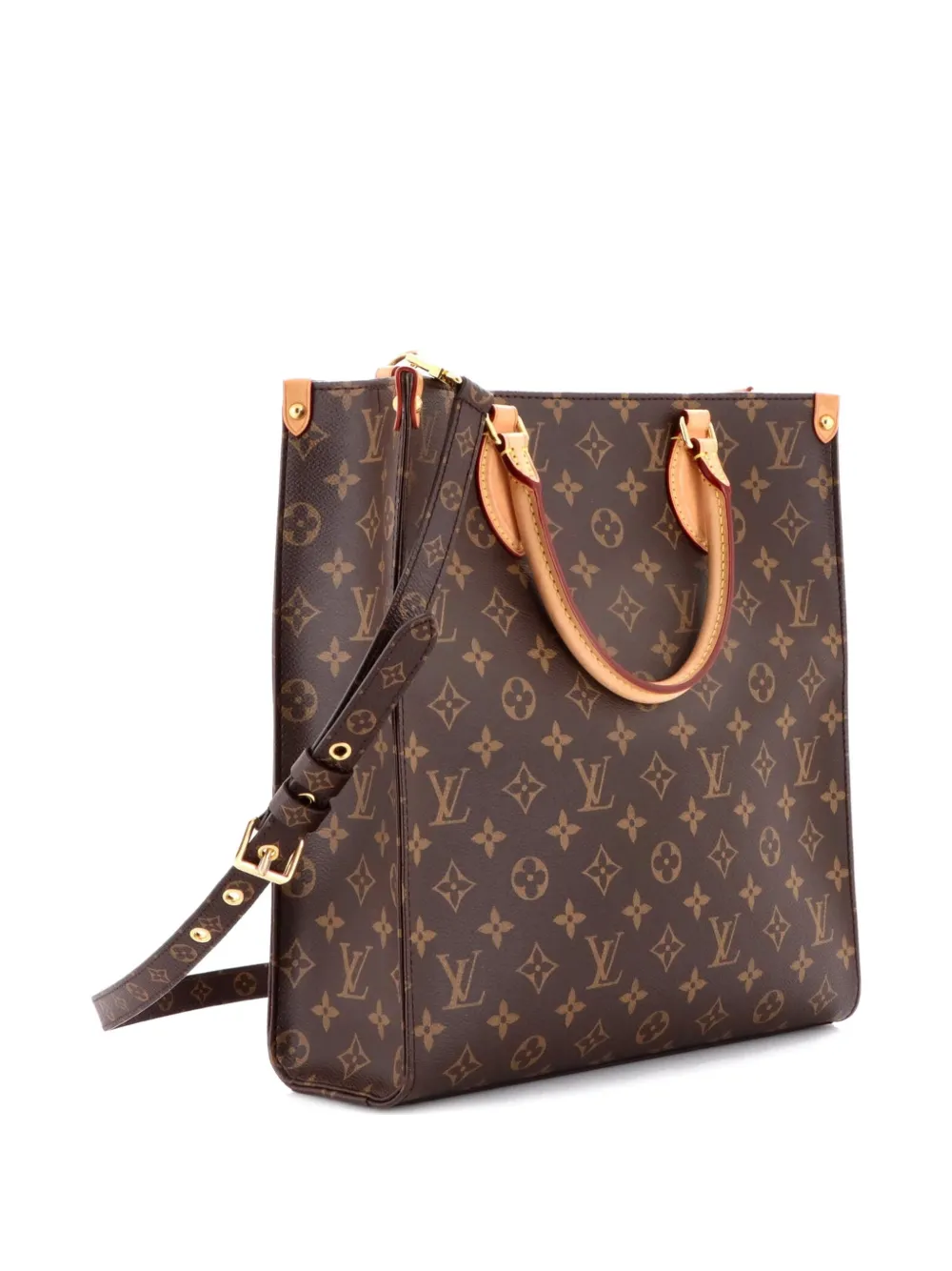 Louis Vuitton Pre-Owned Sac Plat NM Bag Monogram Canvas PM shoulder bag - Marrone