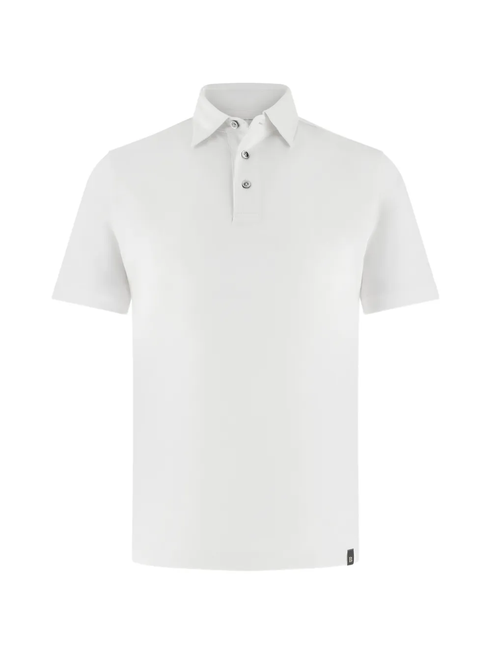Boggi Milano Polo con logo - Bianco