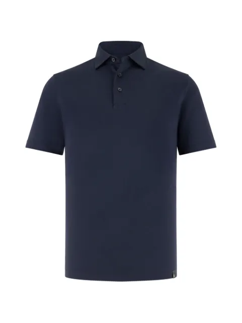 Boggi Milano button short-sleeve polo shirt