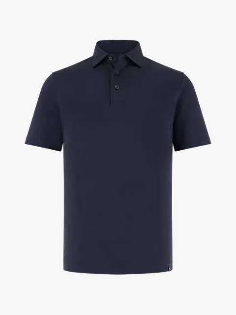 Boggi Milano button short-sleeve polo shirt