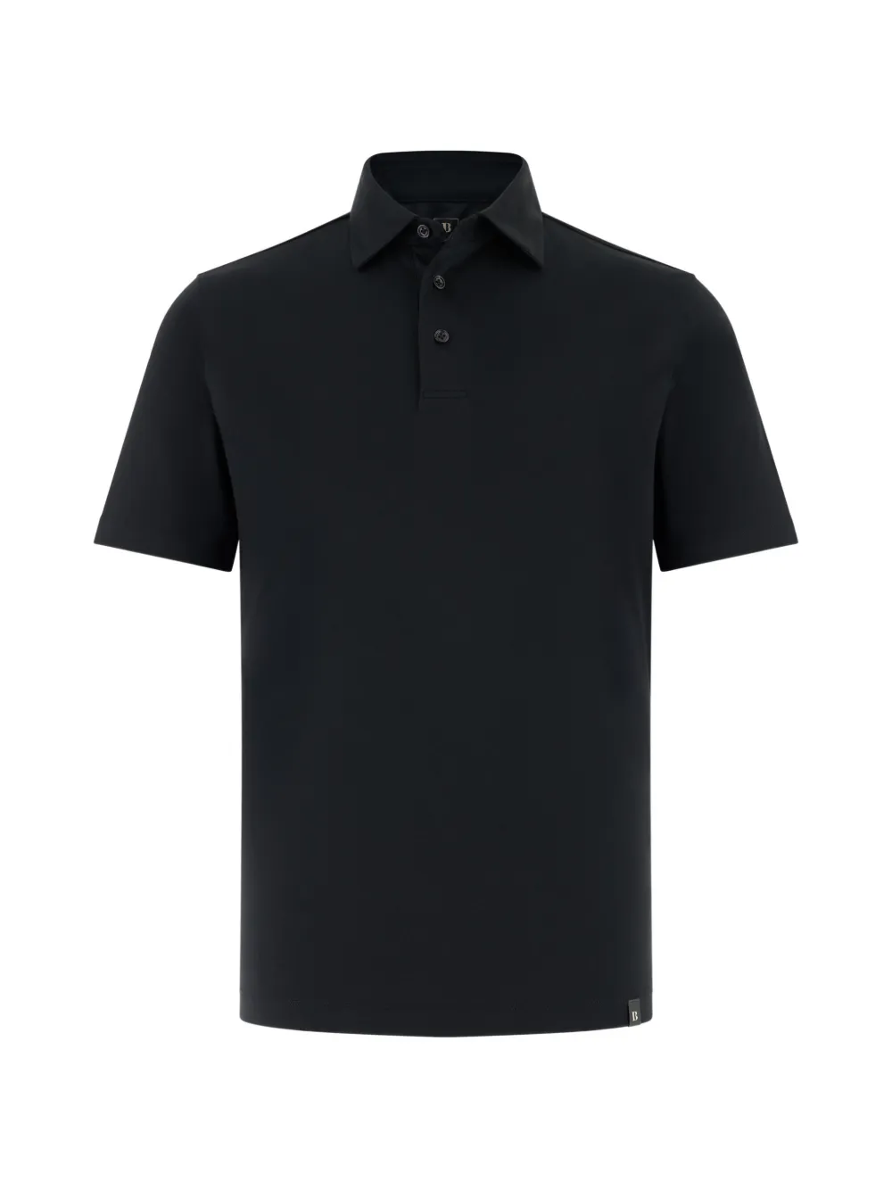 Boggi Milano Polo con logo - Nero