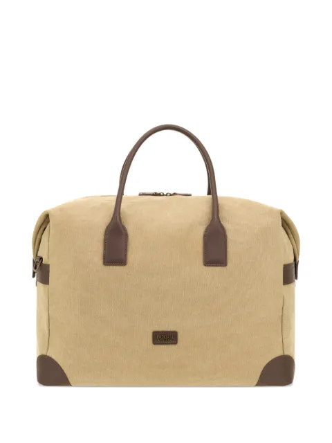 Boggi Milano zipped travel holdall