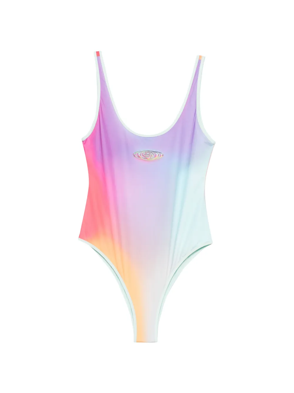 Casablanca x Martin Naumann gradient printed swimsuit - Viola