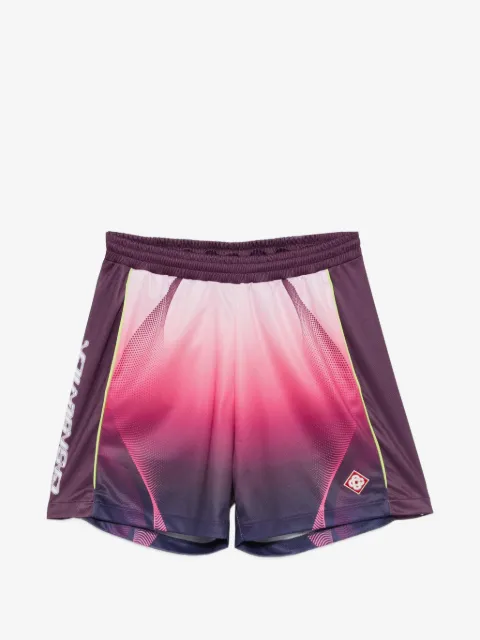 Casablanca Aubergine gradient shorts