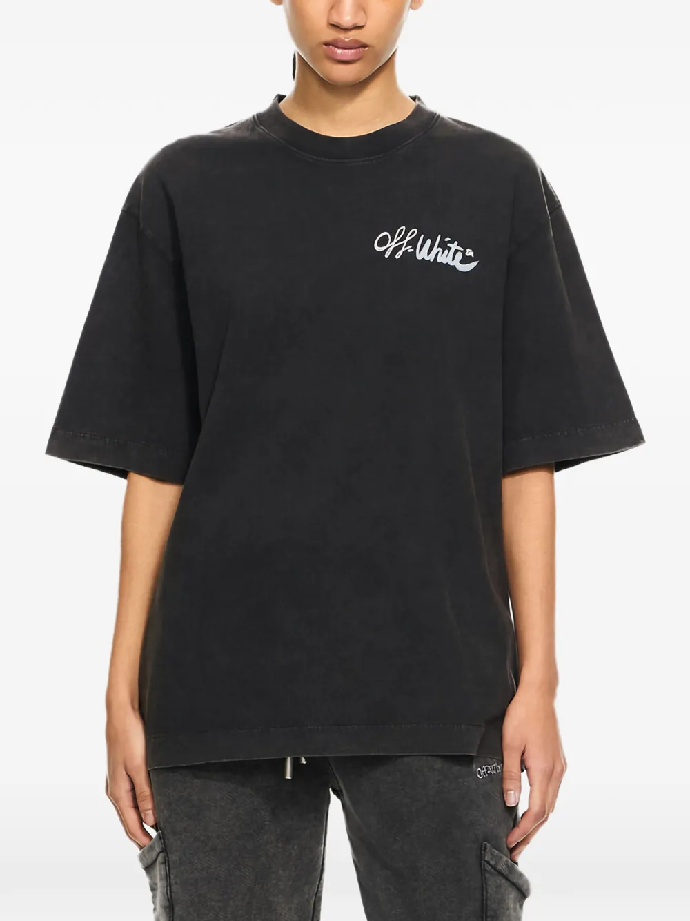 Off-White Off Marker T-shirt - Grigio
