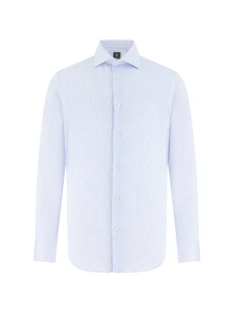 Boggi Milano striped windsor-collar shirt