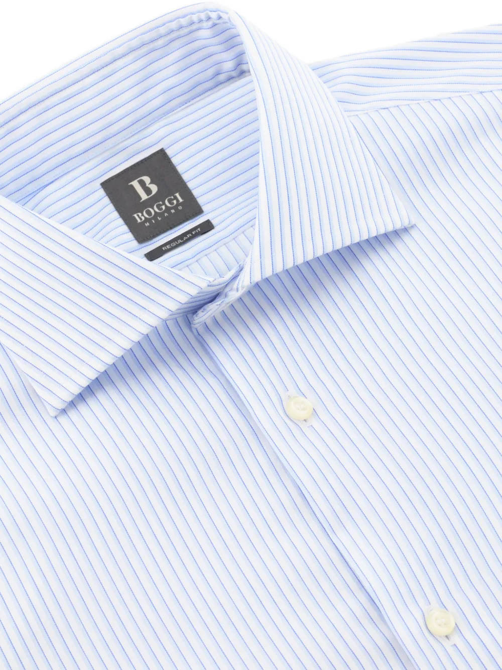 Striped Windsor-Collar Shirt