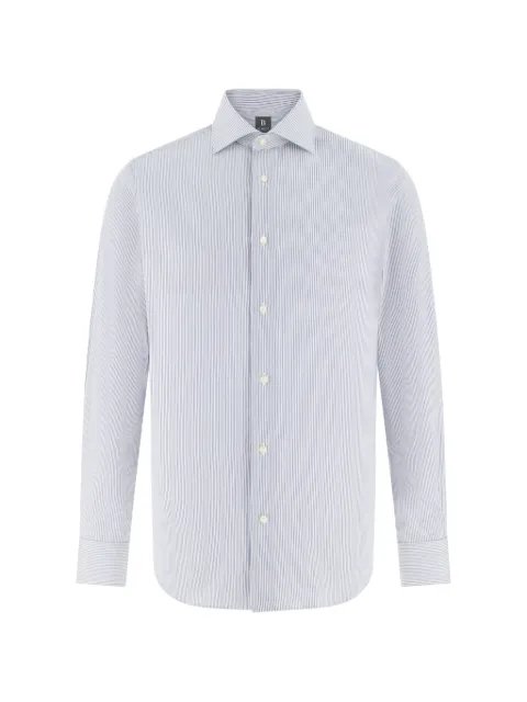 Boggi Milano windsor-collar striped shirt
