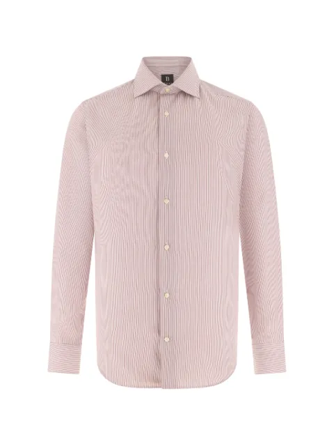 Boggi Milano striped windsor-collar shirt