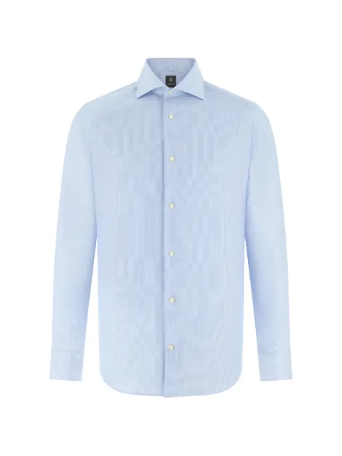 Boggi Milano striped windsor-collar shirt