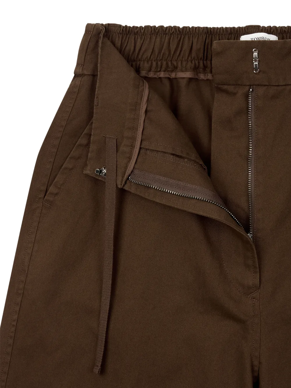 TOMBOY Shorts met wijde pijpen Bruin