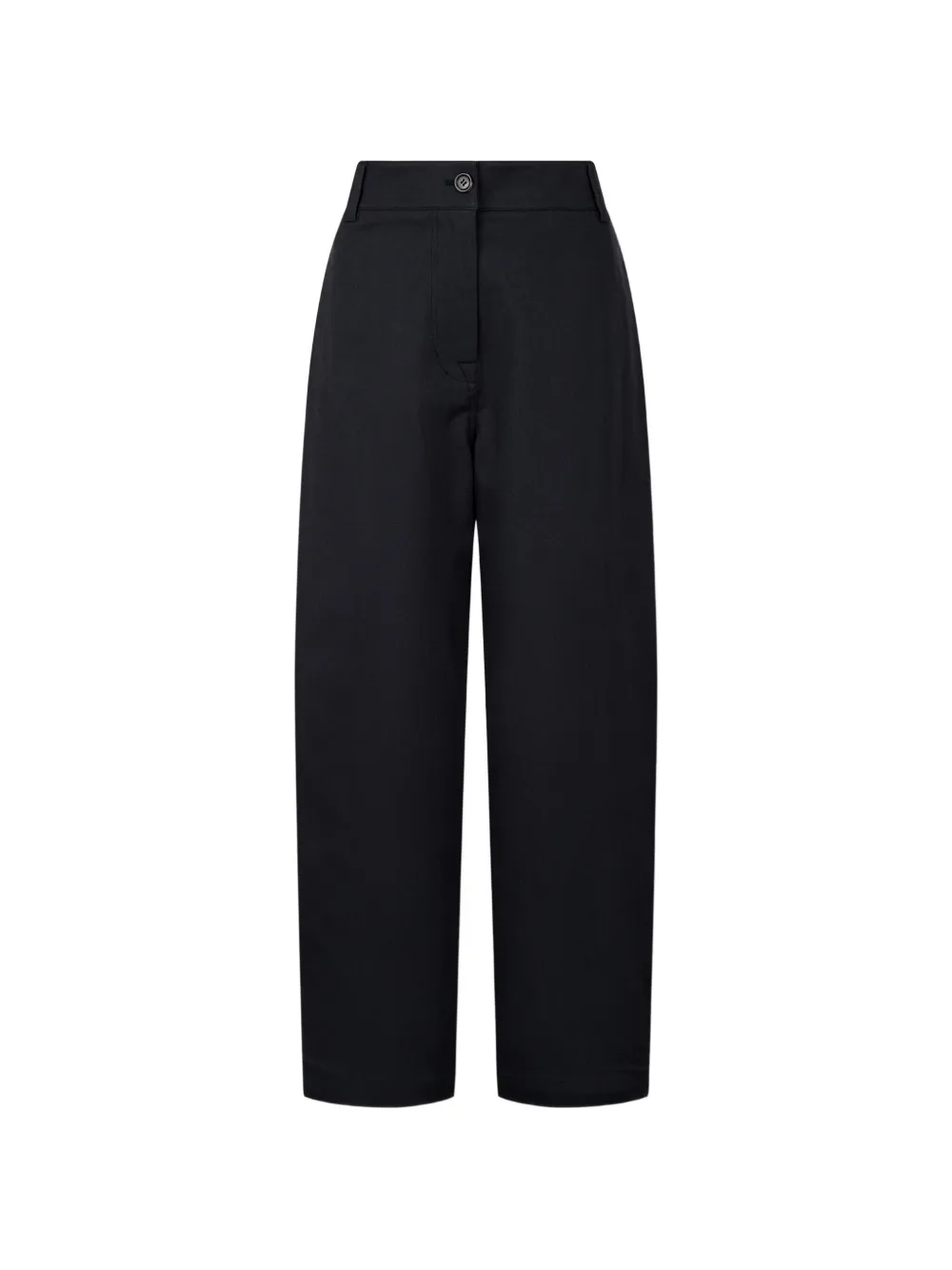 Tomboy Straight-leg Trousers In Black