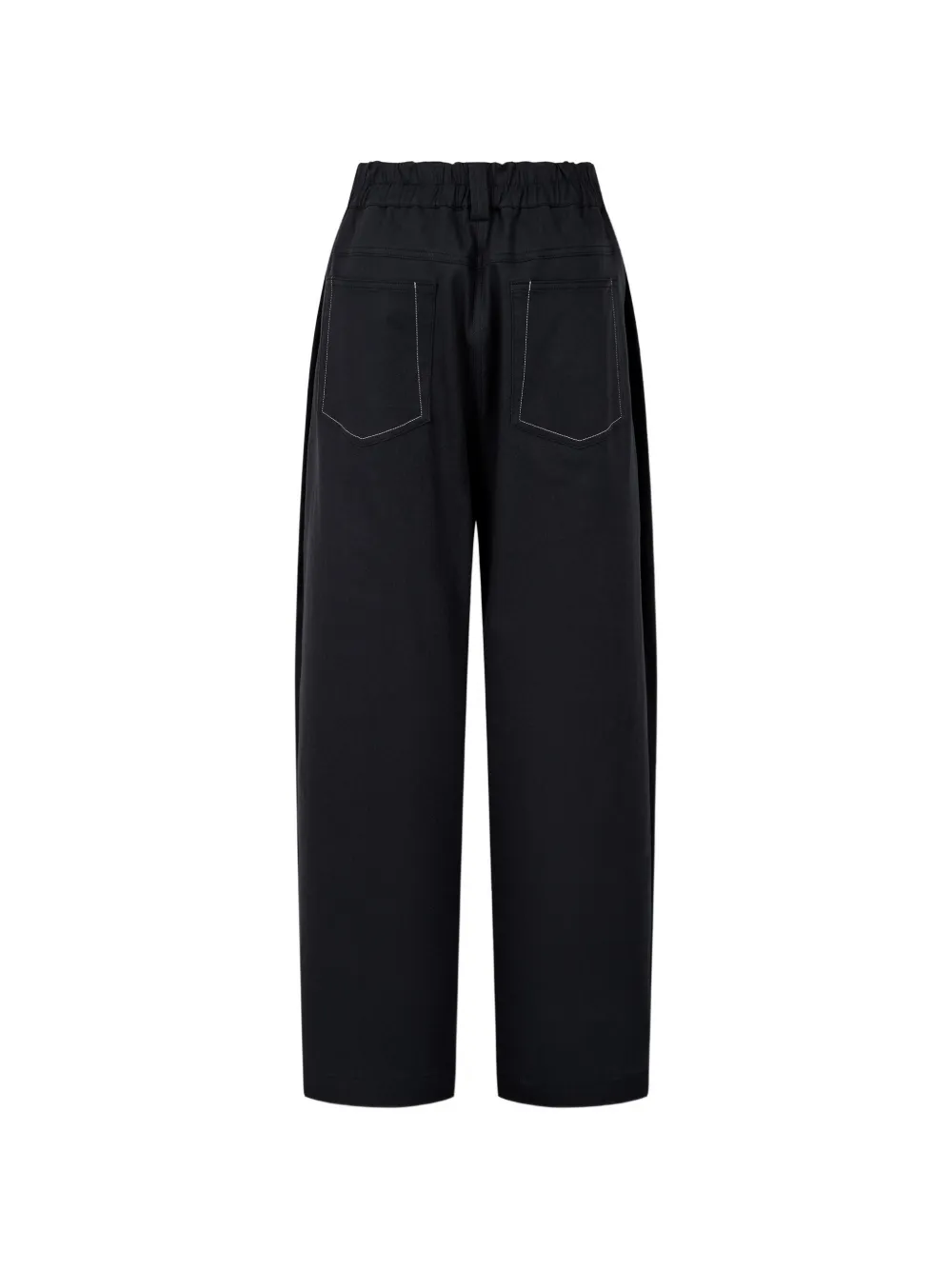 TOMBOY Straight broek Zwart
