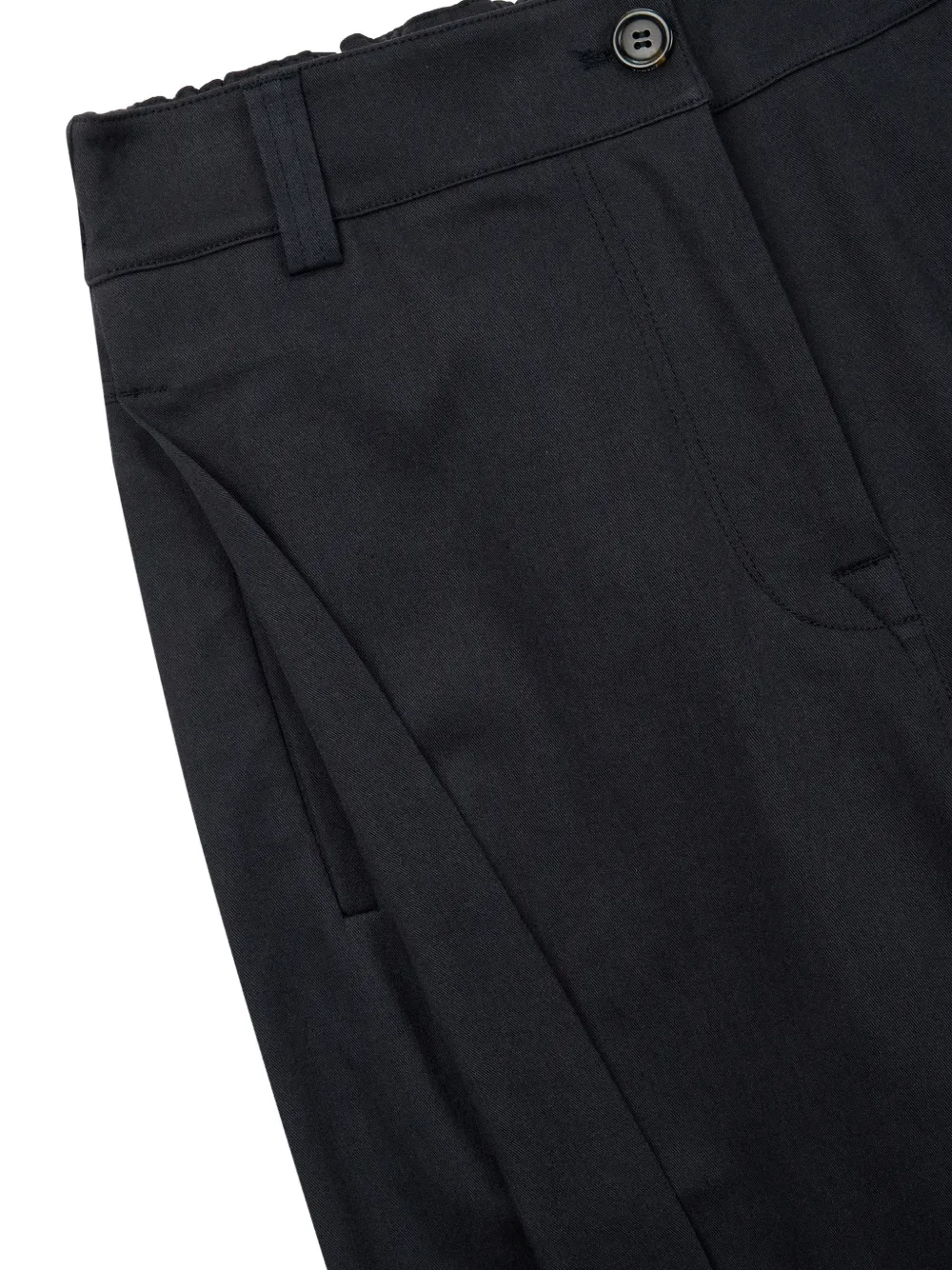 TOMBOY Straight broek Zwart
