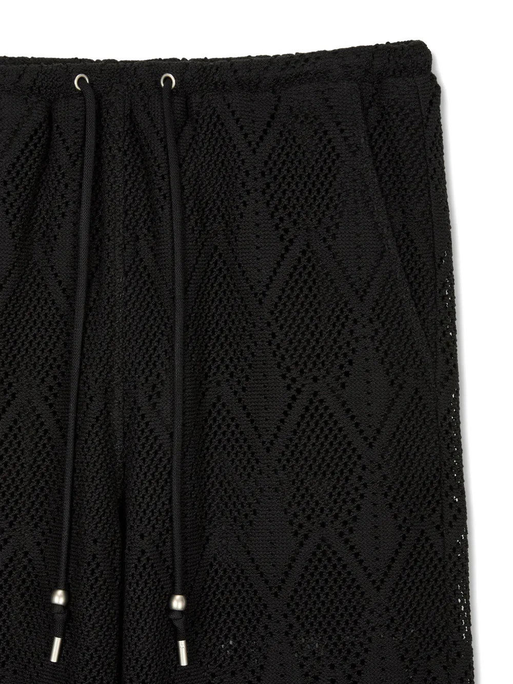 TOMBOY Gehaakte broek Zwart