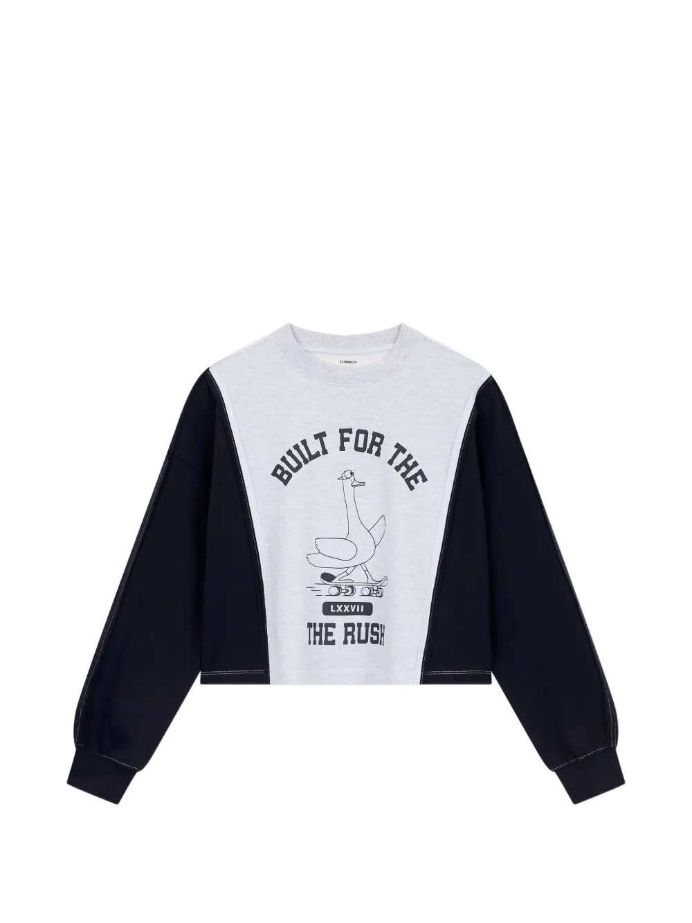 TOMBOY printed sweatshirt - Grigio