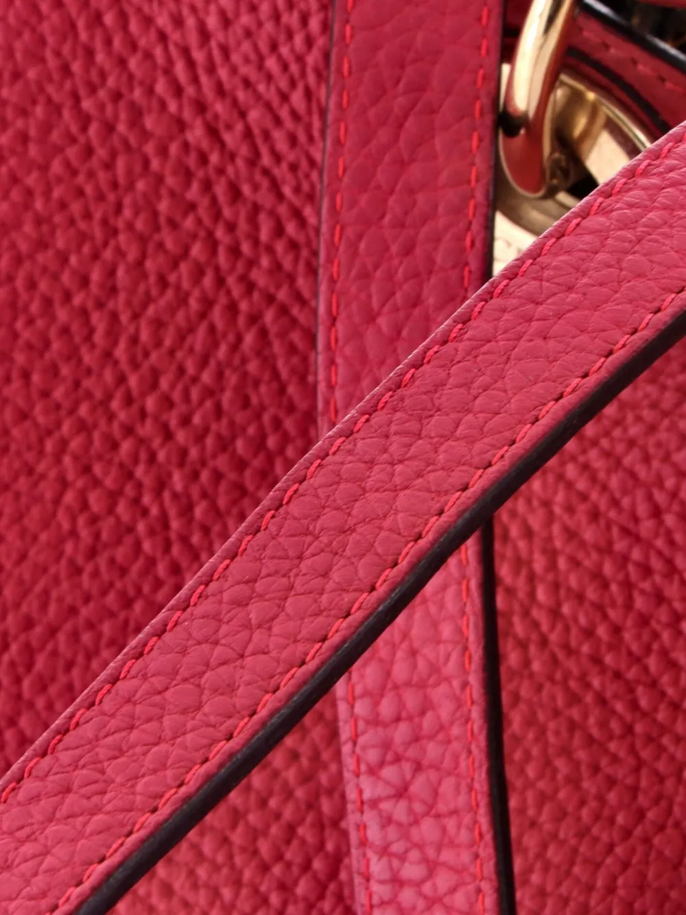 Diorissimo Pebbled Leather Medium Tote Bag
