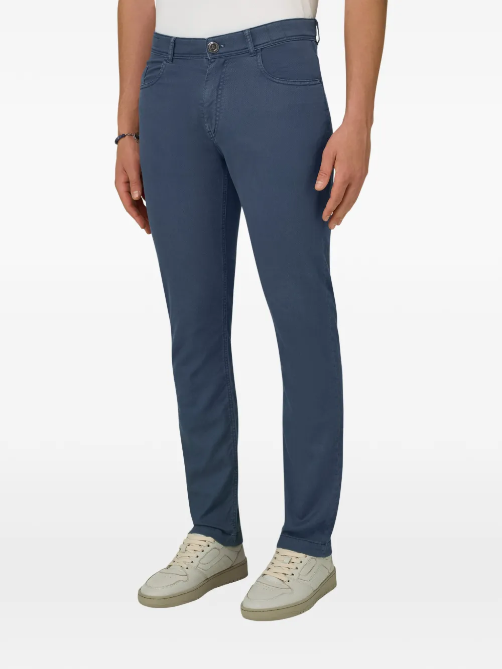 Boggi Milano Vaqueros Claude Stretch - Azul 