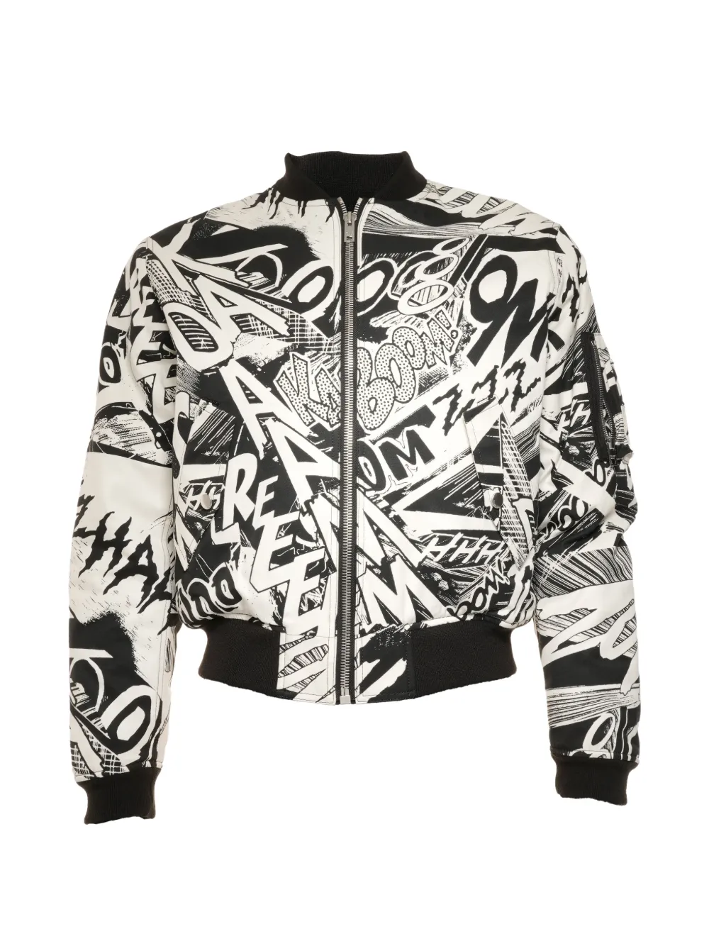 Pre-owned Celine 2019 X Christian Marclay Zip Jacket In White