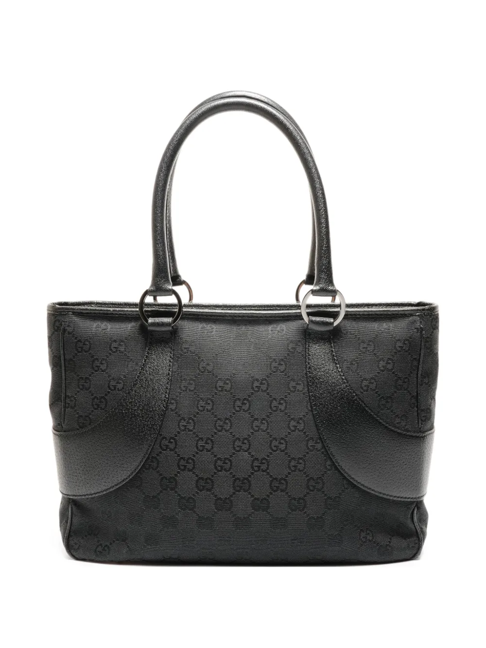 Gucci Pre-Owned 2000-2015 GG canvas tote bag - Nero