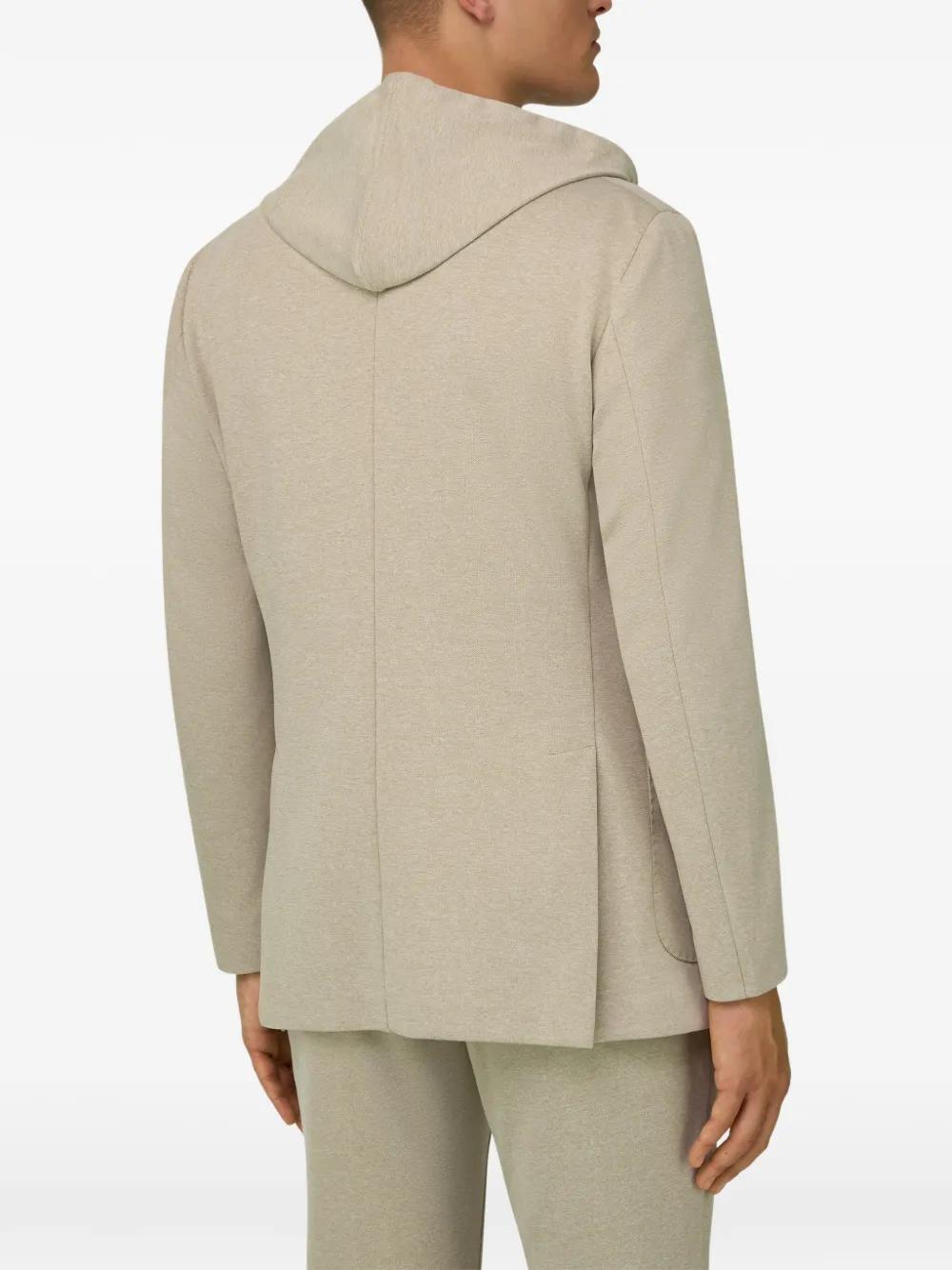 Madison Detachable-Hood Blazer