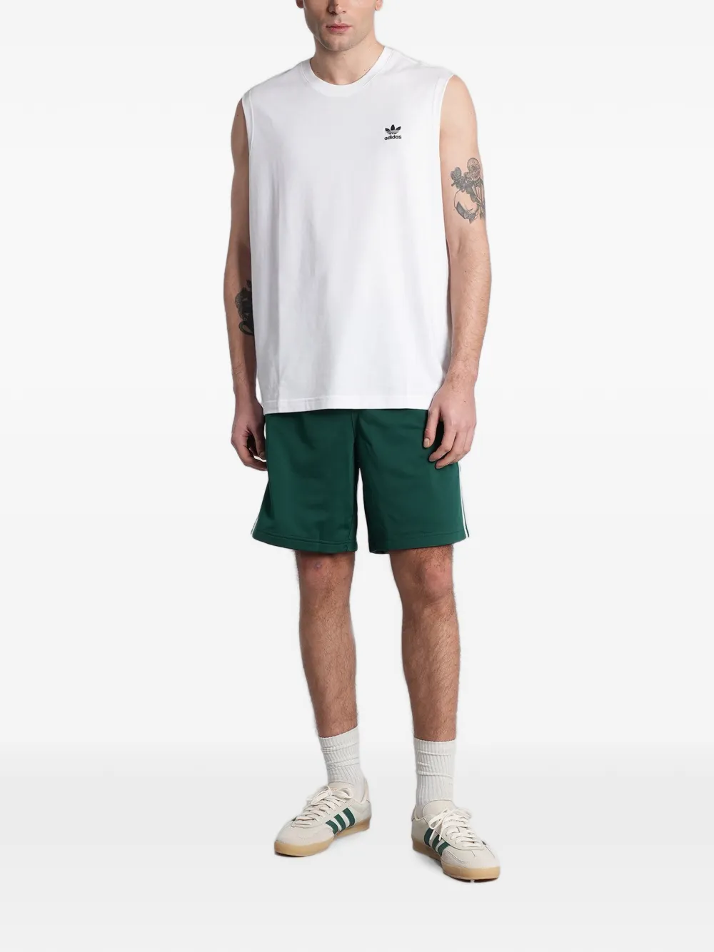 adidas Firebird shorts Groen