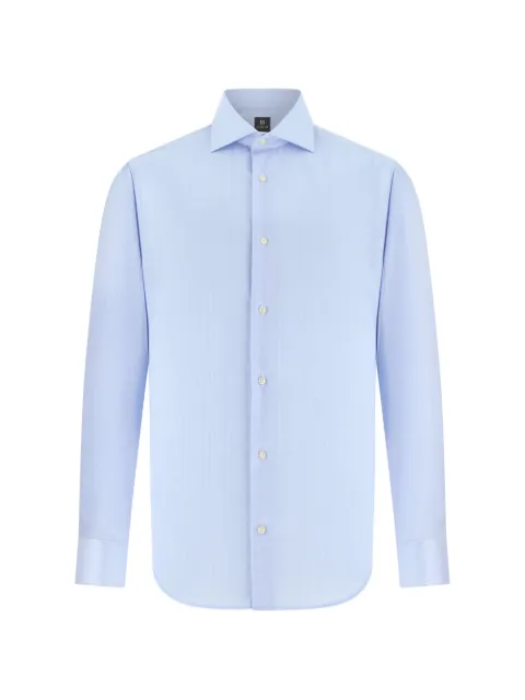 Boggi Milano striped windsor-collar shirt